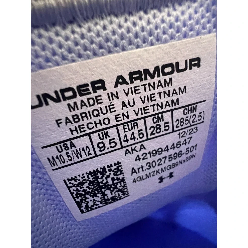 Under Armour HOVR Apparition Celeste Ivory Dune Size M10.5/W12